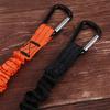 Anti-Falling Safety Bungee Tether With Carabiner Hook Tool Lanyard Tool Safety Rope  Strap Hooks