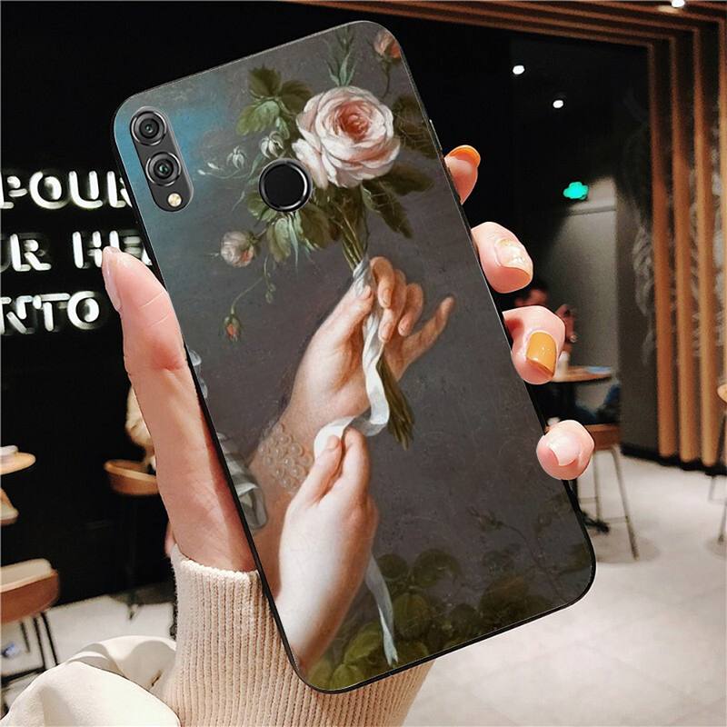 Renaissance art Painting Phone Case For Huawei Honor 7A 7C 8 8x 9 10 20lite Fundas Coque for Honor 10i 20i Capa