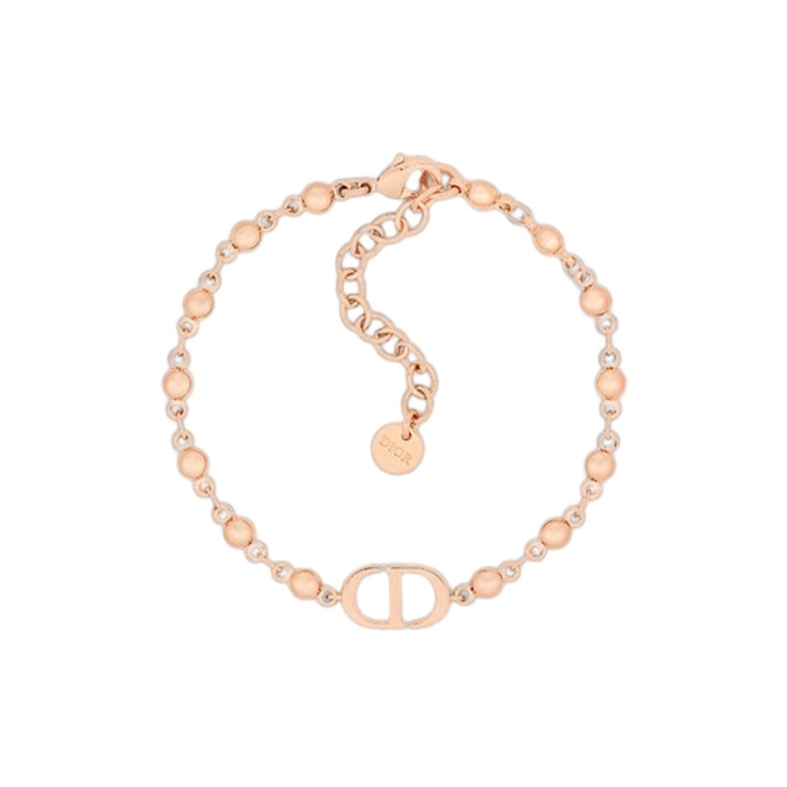 

Dior Petit Cd Letter Print Metal Bracelet Women bracelet Pink B1962WOMMT-D15P Basic Packaging-Dust Bag+Box