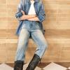 ELLE French Vintage Denim Shirt