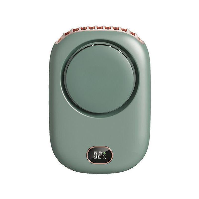 Ultra-Portable Neck-Hanging Mini Fan with Strong Wind for Summer Cooling