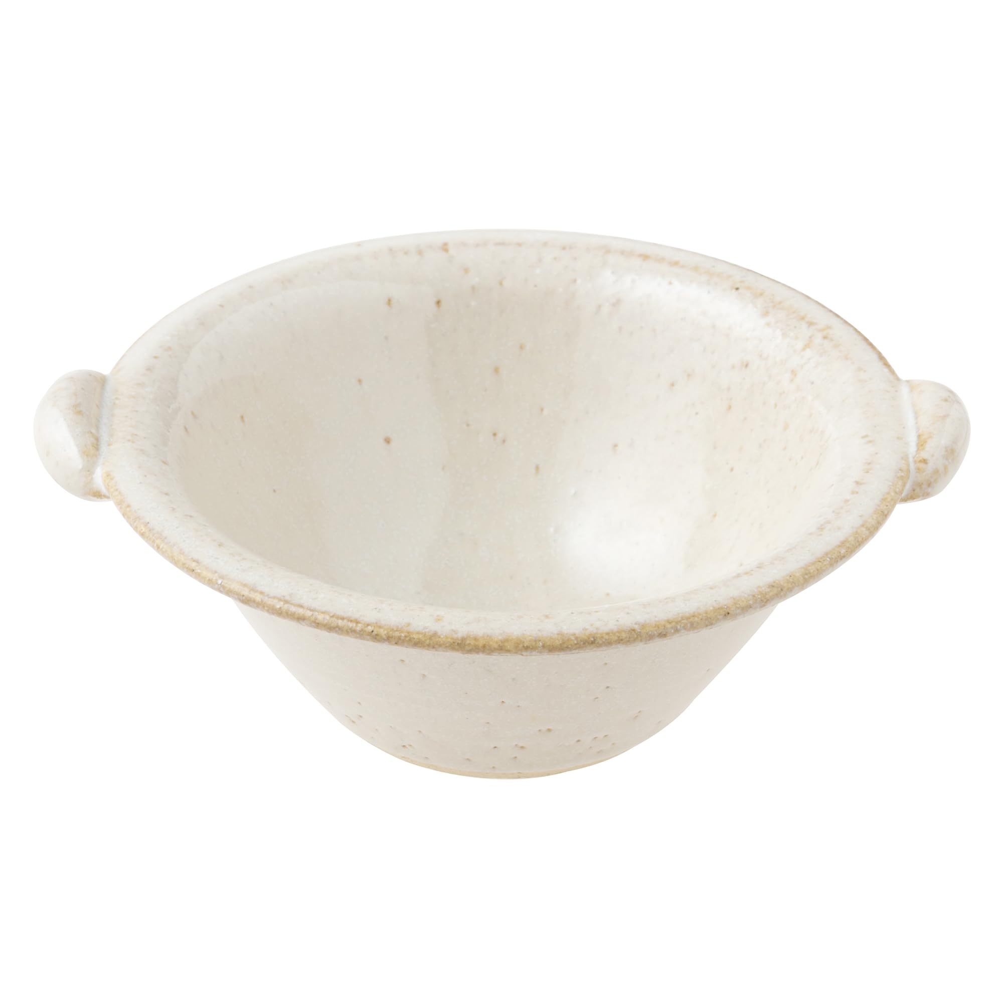 

Marui Seito Shigaraki Ware Hechimon Soup Cup, 270ml Capacity, Shirahana White, MR-3-4050