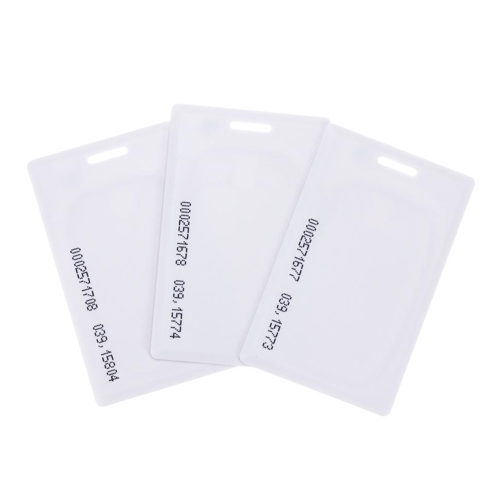 ID White Card TK4100 125kHz EM4100 Low Frequency Access Control Card