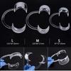 5ks /set Dental C –Shape Cheek Retractor Bělení zubů Otvírák úst Rozprašovač úst Otvírák rtů Zubař Ortodontický nástroj