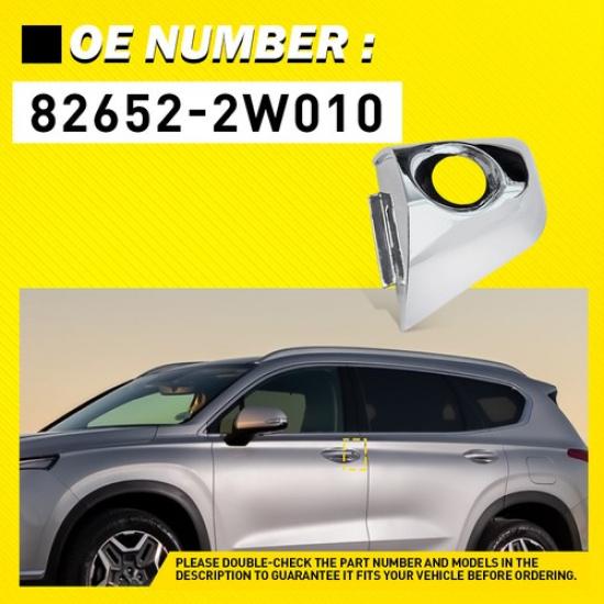For Hyundai Santa Fe 2013- Front Left Driver Side Door Handle Bezel Cover EK