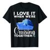 Cool Cruising Art Unisex Unisex Family Couple Cruise Ship Lovers Tshirt Funny Travel Lover Trips Tee Tops Holiday Outdoor Clothes