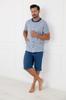 Men's Short-sleeved Pajamas, 1/2 Pants Homer XXXXL