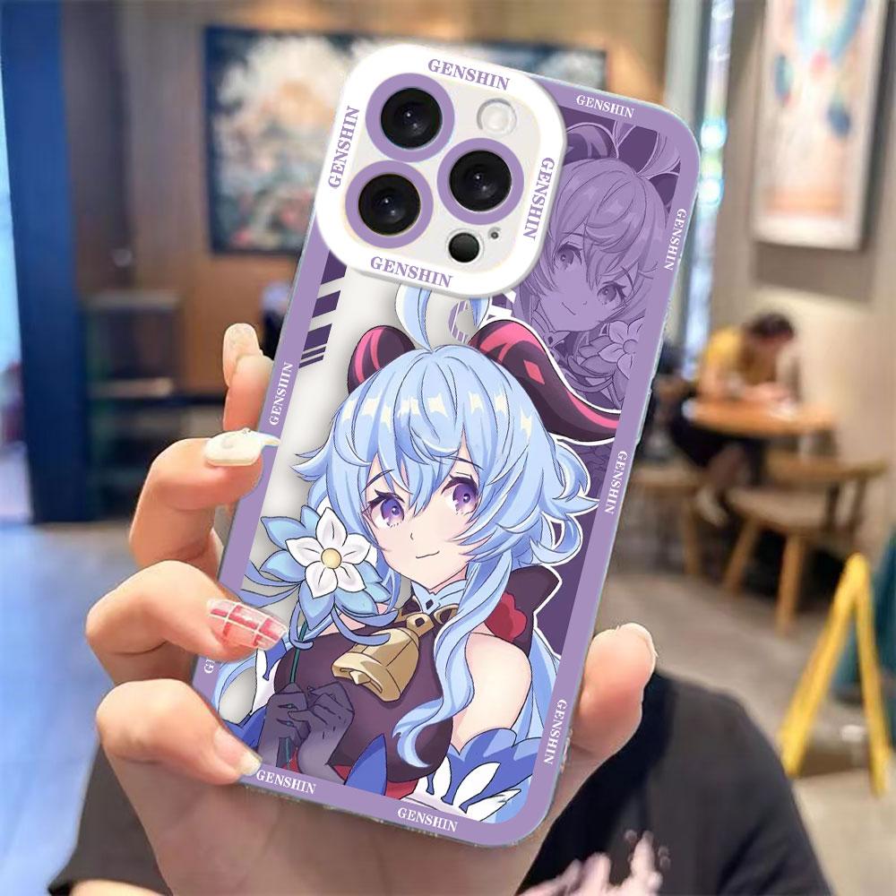 

Горячая игра Genshin Impact Прозрачный чехол для телефона для Samsung A03S A03 A04 A05 A05S A06 A7 A11 A12 A13 A14 A15 A16 NOTE 10 20 ULTRA Чехол Samsung A03