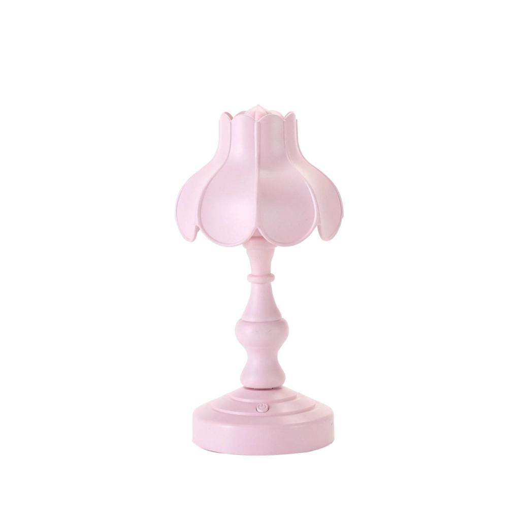 1/2 ADET Mini Retro LED Gece Lambası Dekorasyon Masa Lambası Şarj Edilebilir Okuma Masa Lambası Yurt Yatak Odası Başucu İçin Kız Hediyesi