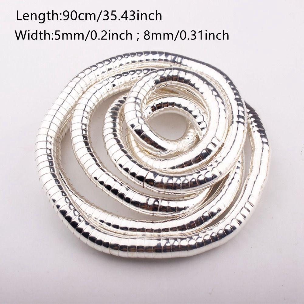 Twistable Bendable Snake Necklace Alloy Bracelet New Flexible Choker Jewelry Accessories