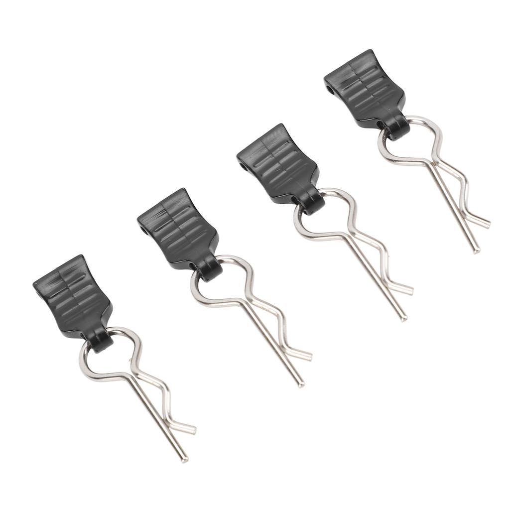 RC Car Body Clip Pin with Pull Tabs Easy to Install RC Car Shell Clip R Pin for 124008 124010 124006 144016 144018