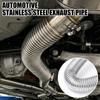 60cm/300cm Auto Edelstahl Auspuff Luft Diesel Standheizung Edelstahl Abgas Schlauch Auto LKW Van Schlauch