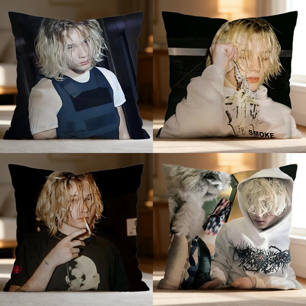 Popular NNettspended Cushion Cover Soft Washable Pillow Case Multi-Scene for Couch Bed Travel Office Use
