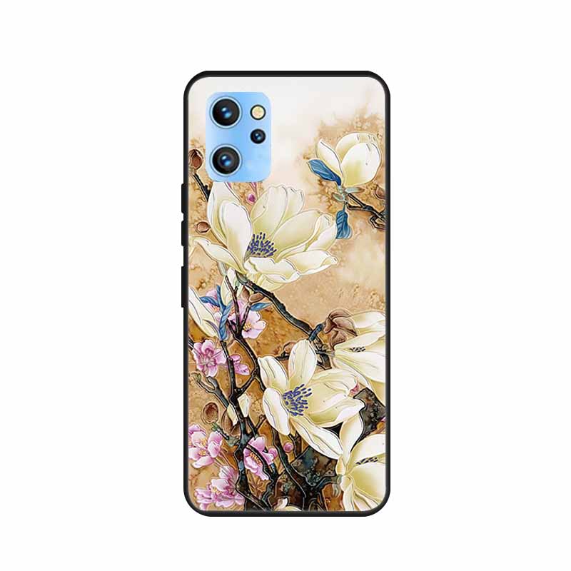 3D Emboss Case For Umidigi A13 Pro Phone Cases A 13Pro Coque Flowers Silicone Soft Back Covers For Umidigi A13S Case Fundas Capa