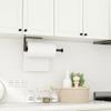 Stainless Steel Paper Towel Holder Adhesive Wall Mount Napkin Storage Rack  Bathroom