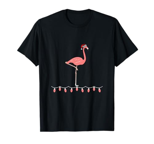 Flamingo Lover Christmas T-Shirt