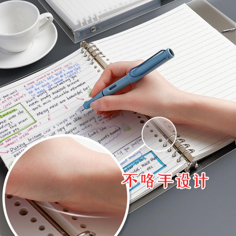 60Sheet Replaceable Refill Loose Leaf Notebook A4 A5 B5 Spiral Binder Paper Index Writing Book Stationery Office School Supplies
