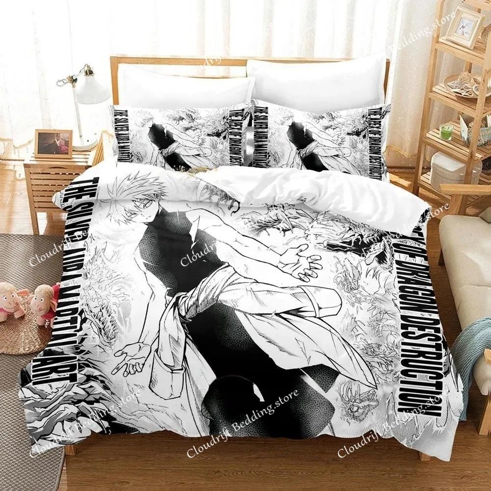 Anime Ragna Crimson Bedding Set Single Twin Full Queen King Size Bed Set Teenager Bedroom Sheet Set 3D Print Anime