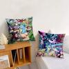 Anime Shangri-La Frontier Soft Cushion Cases for Farmhouse Sofa Decor Home Decorations and Protector