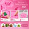 Round Shape Silicone Fondant Mold Tree Cavities Chocolate Baking Mold  Cake Decoration