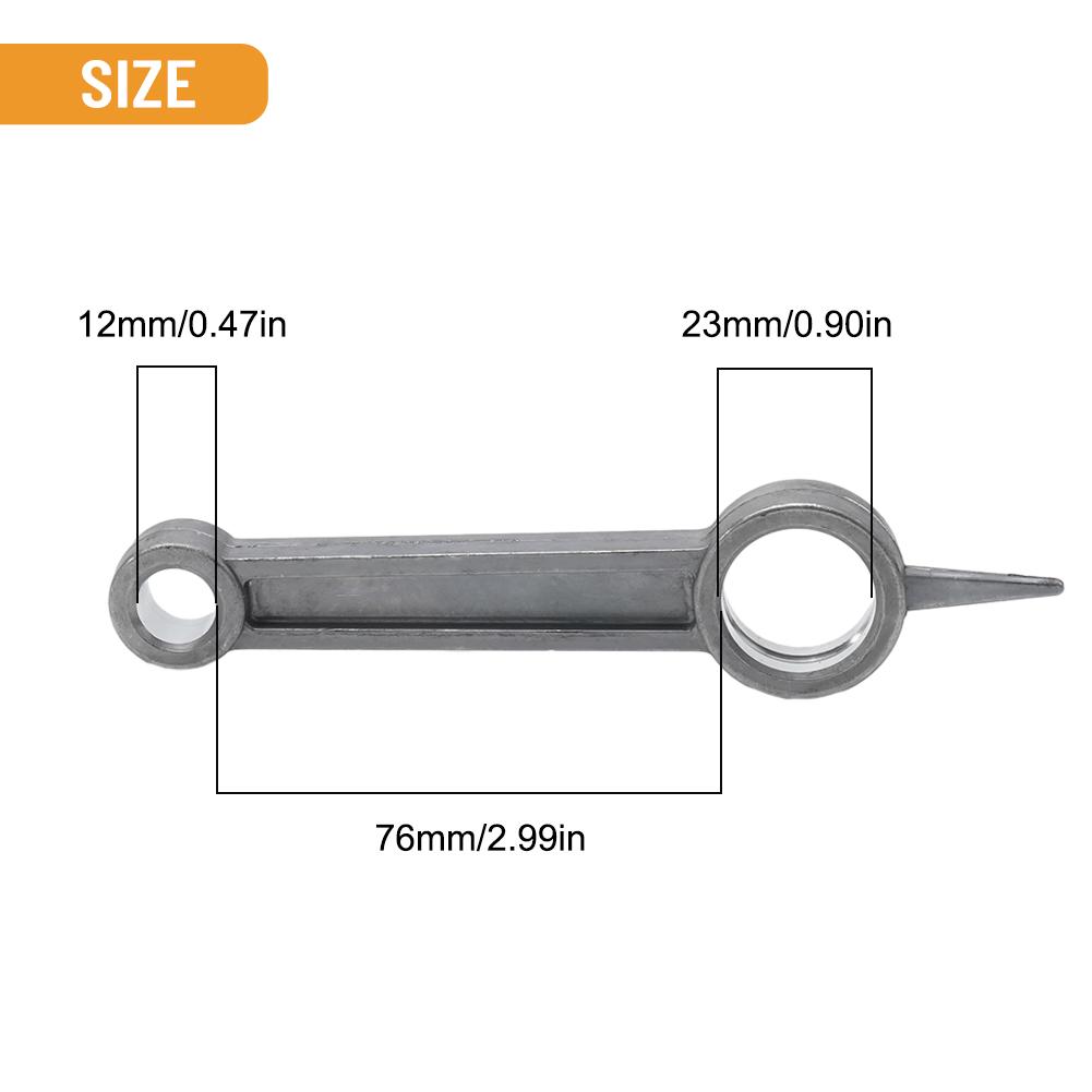 Air Compressor Connecting Rod Tone Spare Component Constructed Aluminum Alloy For Standard Compressor Rebuilds Air Tools