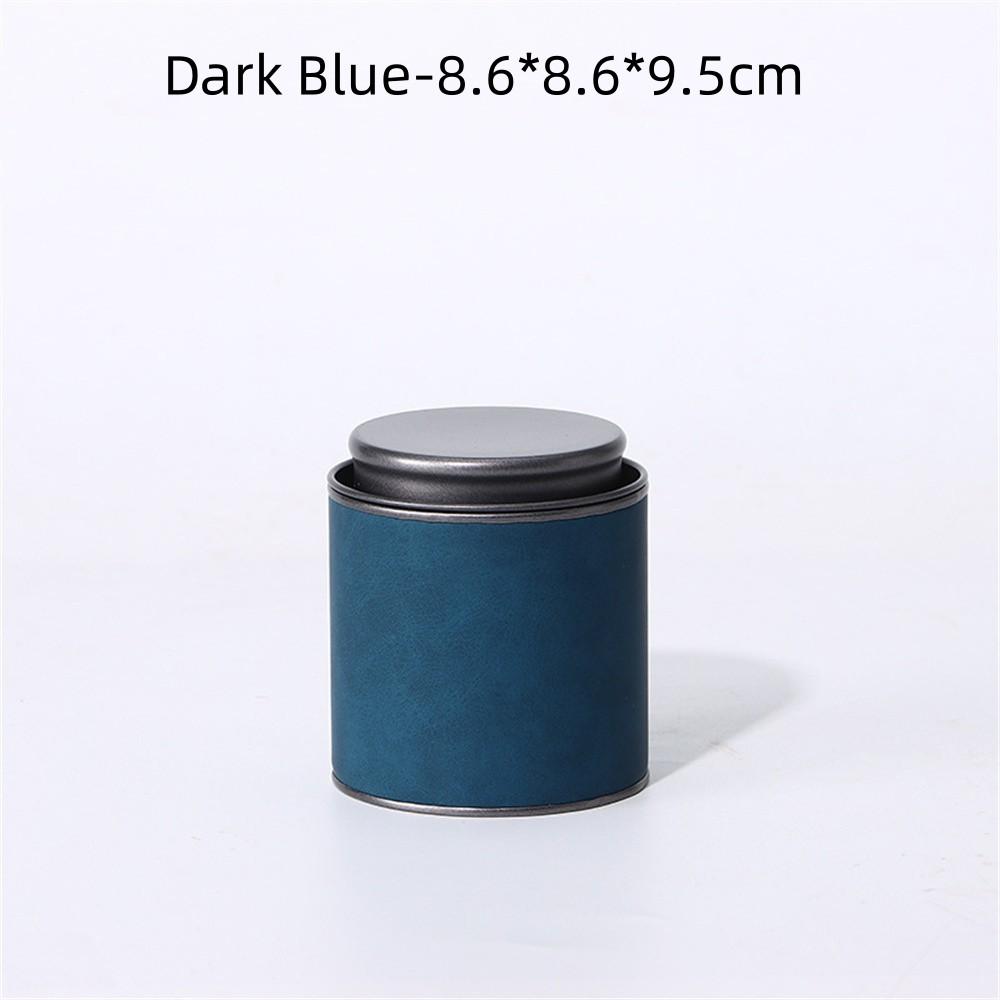Mini Tea Caddy Sealed Storage Tank Portable Travel Tea Boxes Tea Tin Containers Coffee Canister Kitchen Spice Candy Jar