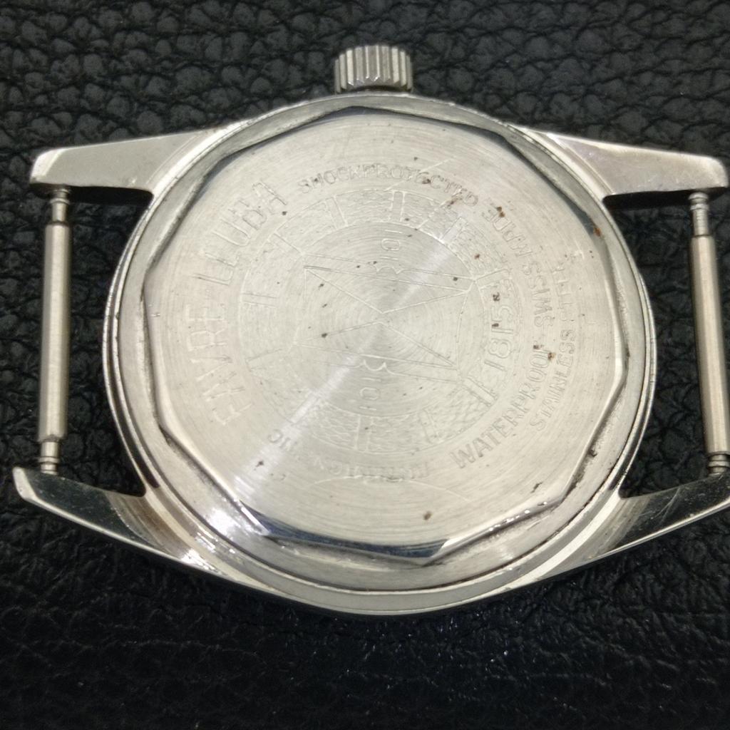 VINTAGE FAVRE LEUBA SEA KING 111 HAND-WINDING SWISS MENS WATCH a703747-1