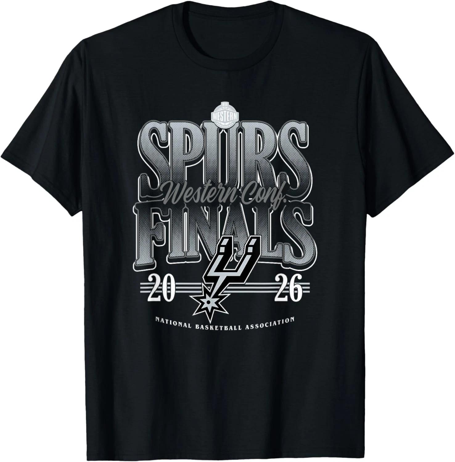 NBA 2026 Western Conference Finals Spurs Next Level Unisex T-Shirt XXL