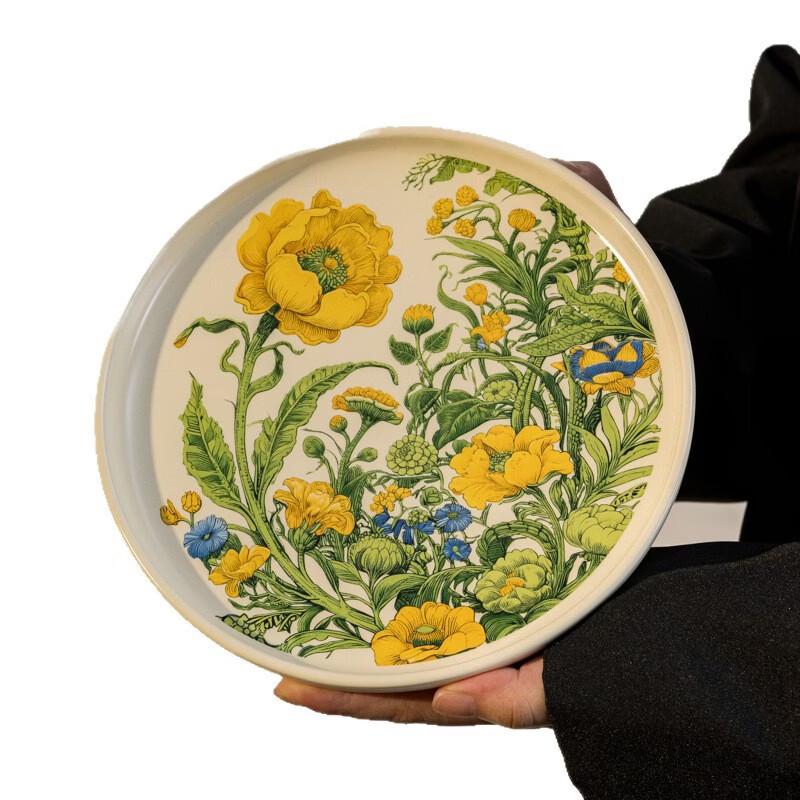 Ru Han Ceramic Serving Plate