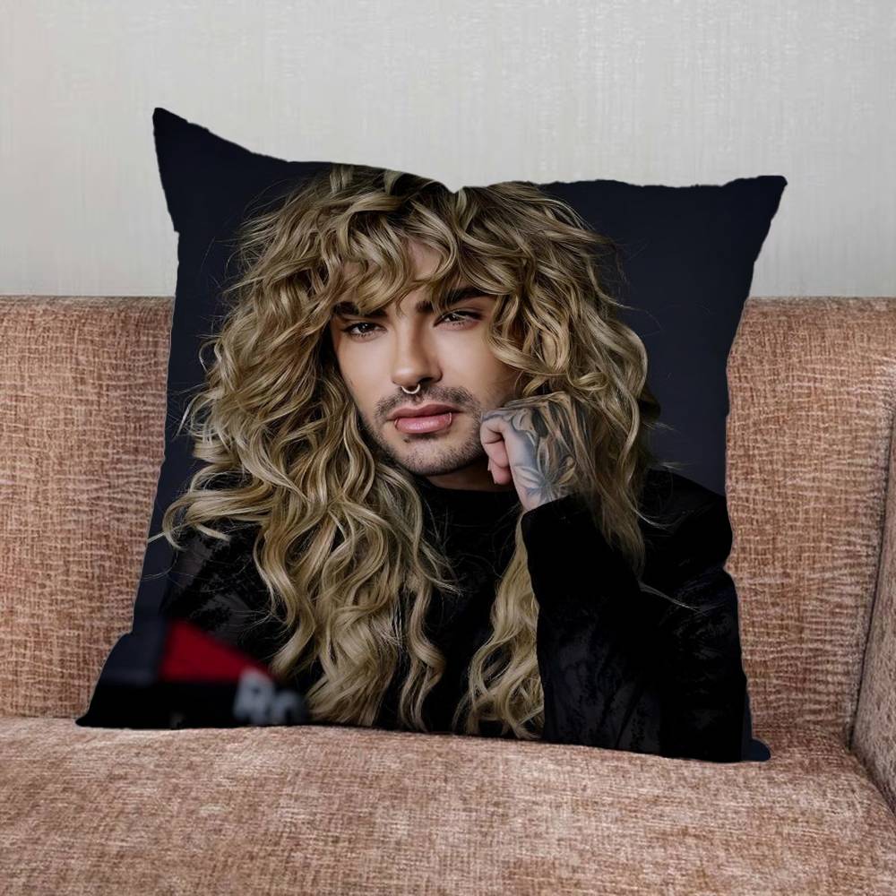 BBill Singer Kaulitz Pillow Case Pillowcase Home Sofa Cushions Car Cushions Pillowcover Office Pillowshell Pillow
