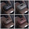 Exquisite Car Seat Back Tissue Bag Light Luxury Automotive Napkin Holder  Armrest Box