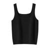 Women's 100% Pure Cashmere Round Neck Knit Camisole Vest