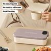 Rechargeable Food Warmer 900ml Capacity Electric Heated Lunch Box Hot Meal Container  Travel