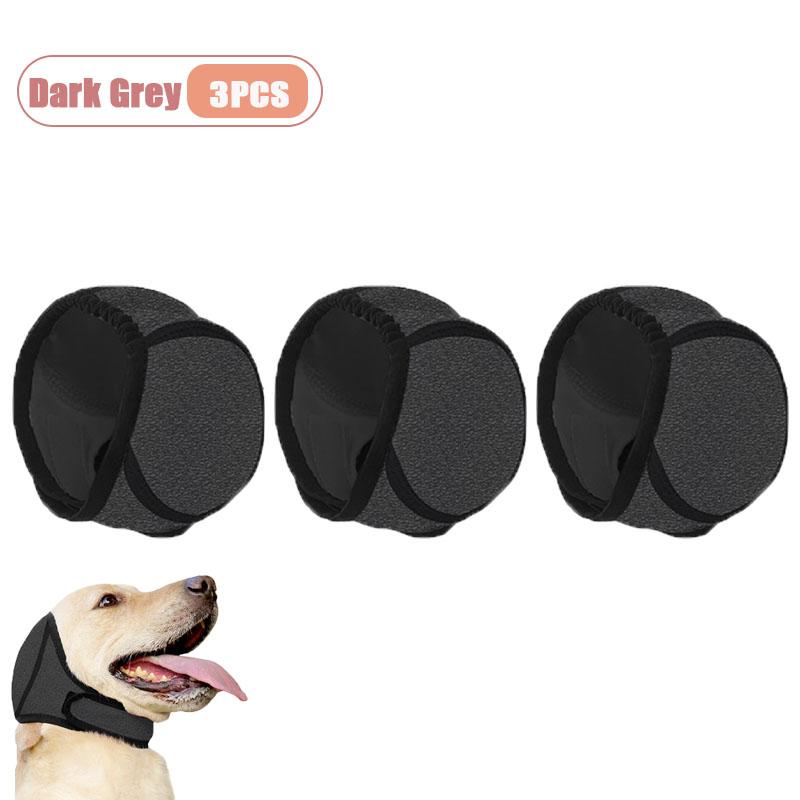 Anti Shock Quiet Ears for Dogs Waterproof Noise Canceling Calming Hood Ear Protection for Swimming Thunder Anxiety Relief