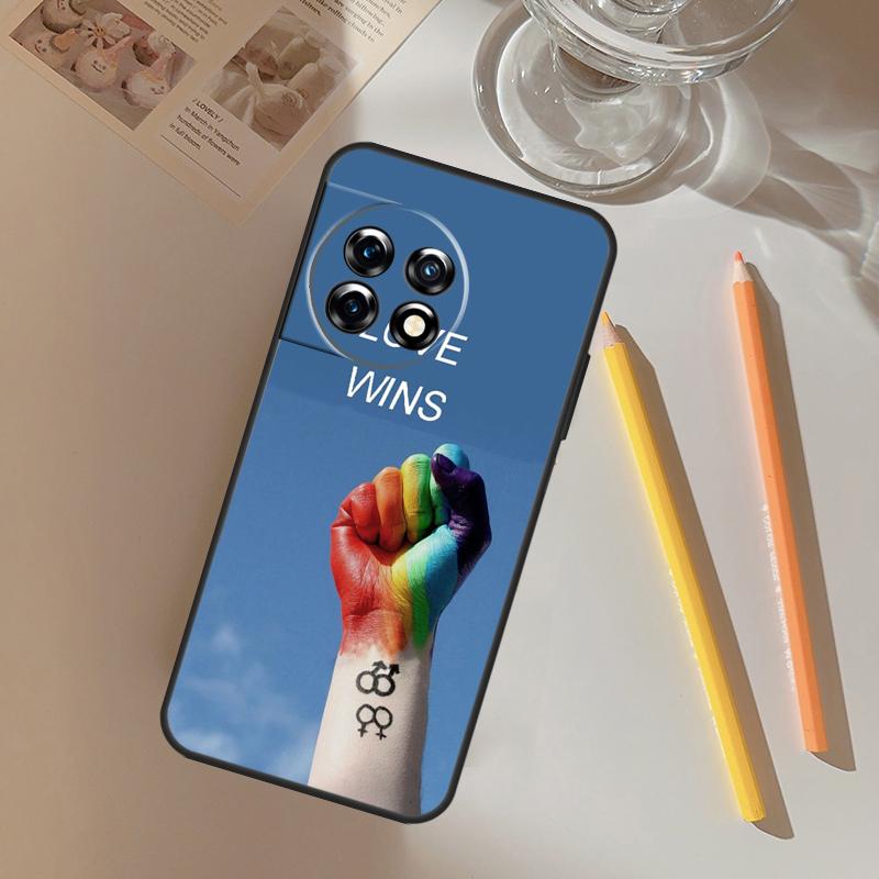 LGBT Funda For OnePlus 8T 9RT 10T 12 13 R 11 9 10 Pro OnePlus Nord 4 CE 2 3 Lite N20 N30 Case