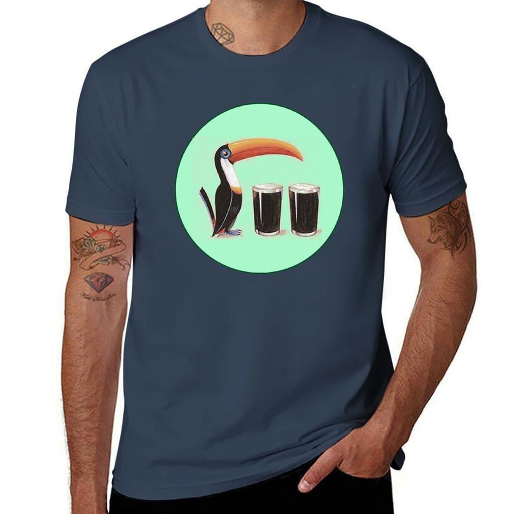 Guiness Toucan Tshirt Unisex T Shirt Summer Printed T Shirts For Unisex Tshirt