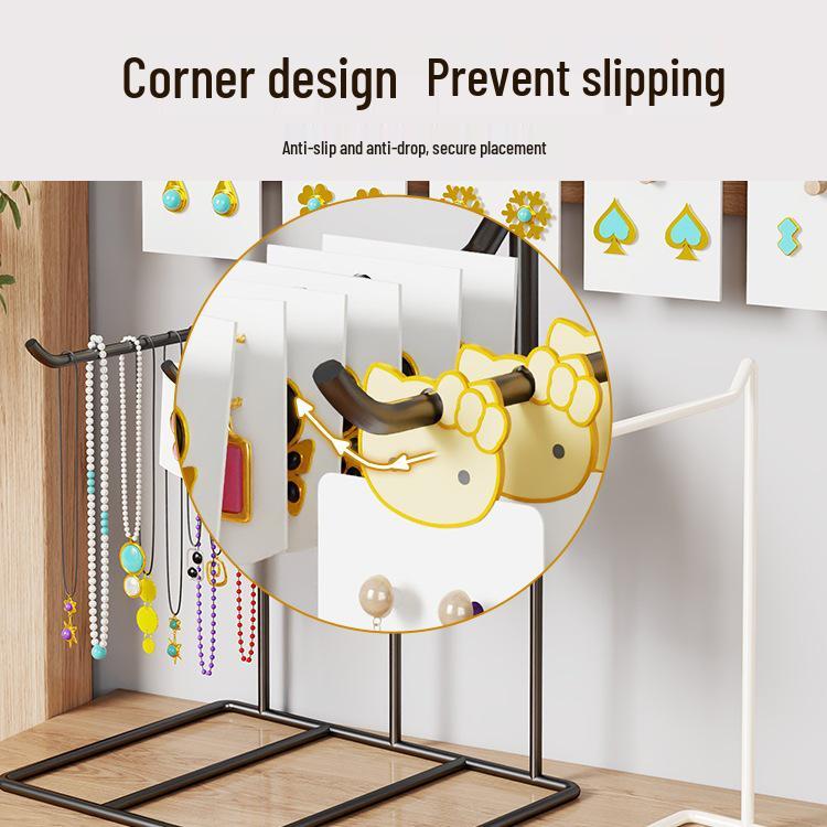 Schmuck- & Accessoire-Displayständer mit Aufbewahrung für Schlüsselanhänger, Armbänder, Lippenstifte, Socken, Handschuhe, Handyhüllen