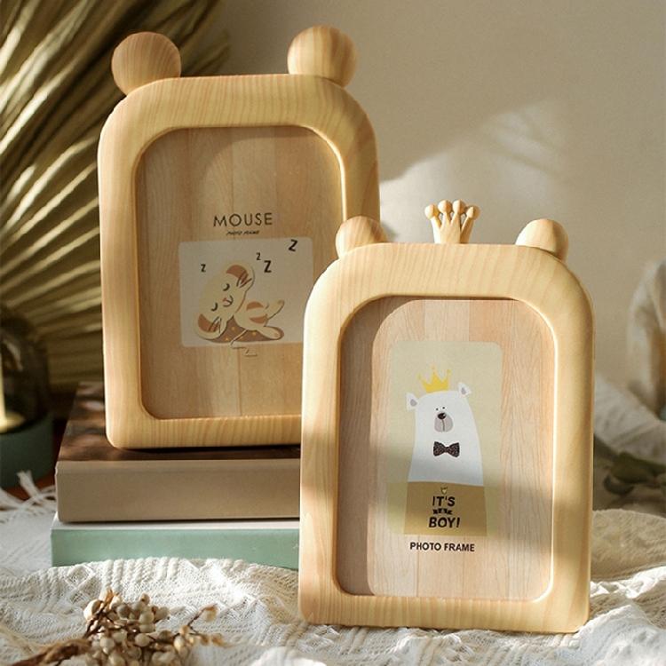 Fotorahmen 7 Zoll Cartoon Bilderrahmen Babyzimmer Kindergarten Tisch Wanddeko