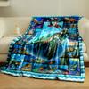Sea Turtle Collage Blanket bedroom Blanket for Livingroom Couch lunch break Soft throw for Friend's festival Gift