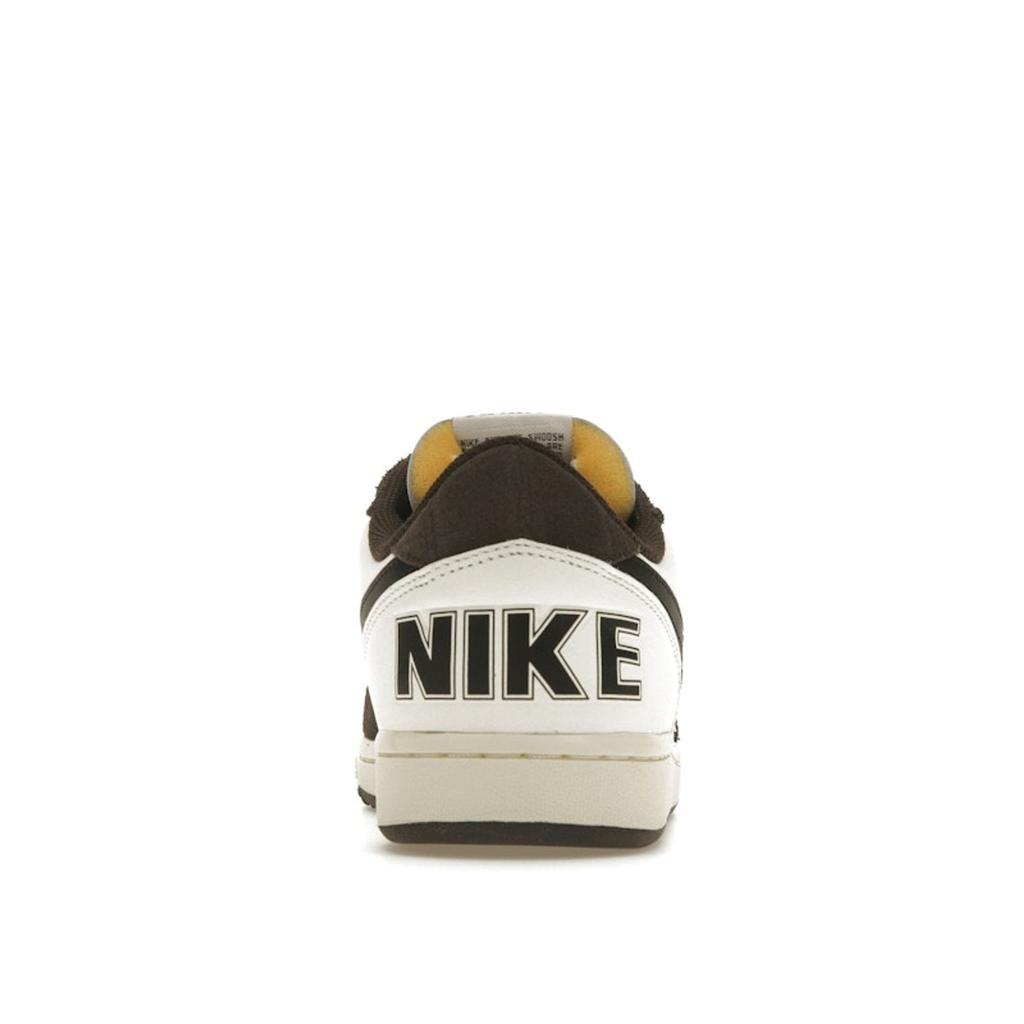 Nike Terminátor Alacsony Bársonyos Barna Krokodilbőr Unisex Sneakerek Fekete Vitorla Kókusztej FN7815-200