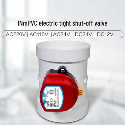 PVC Electric Airtight Butterfly Valve with Silicone Seal and Air Volume Control