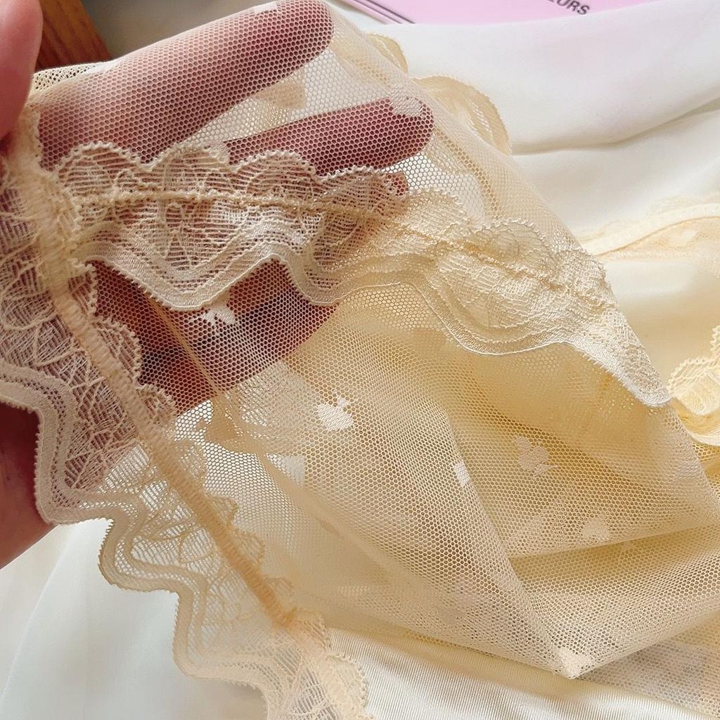 Ice Silk Seamless Underwear for Women Mid Waist Compression Hip Lifting Cold and Comfortable Naked Feeling Plus Size Women's Triangle Pants