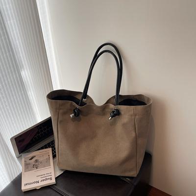 Leichte Stofftasche mit großem Fassungsvermögen, neue vielseitige Umhängetasche für Pendlerinnen, Tasche für Studenten, Tragetasche