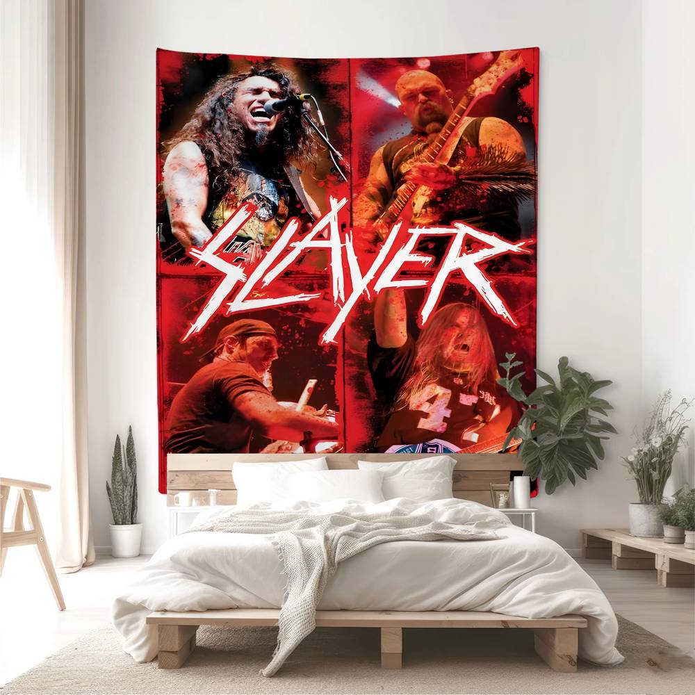 Slayer Heavy Metal Rock Band Άλμπουμ Ταπετσαρία Εκτύπωση Τέχνης Επιστημονικής Φαντασίας Δωμάτιο Διακόσμηση Σπιτιού Διακόσμηση Σπιτιού