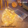 LED Battery-Powered Fairy String Lights for Holiday & Christmas Decorations
