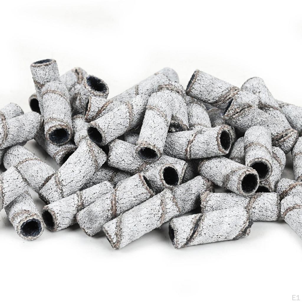 60 Nail Sanding Bands for Professional Manicure Equipment with 3mm Bearings