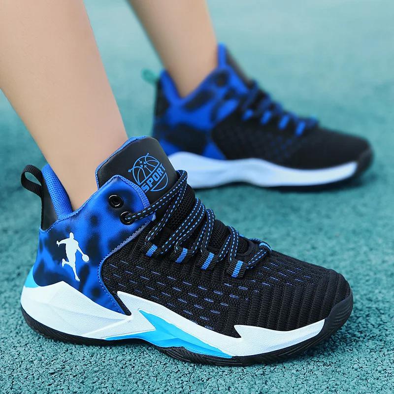 Men Basketball Shoes Field Train Athletes Basketball Boot Women Brand Non-slip Cushion Outdoor Street Breathable Sports Sneakers