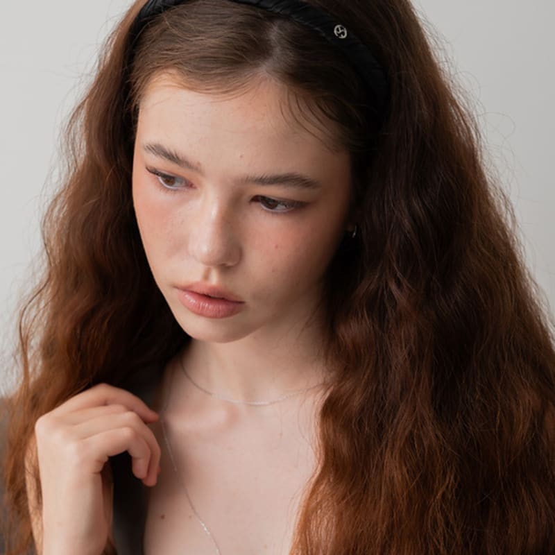 Ssecondo Shirring Patterned Headband, Elle