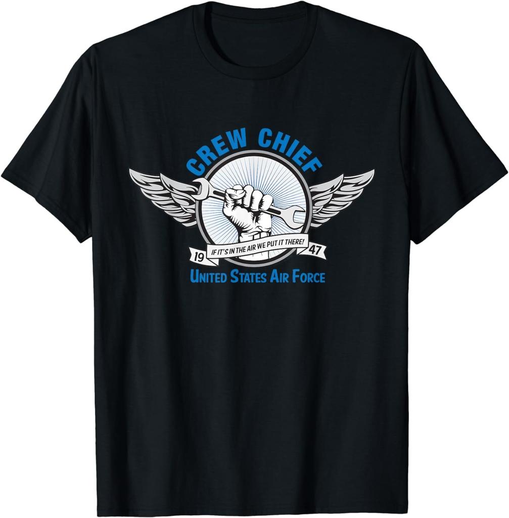 NEW LIMITED Crew Chief - U.S Air Force Tee T-Shirt
