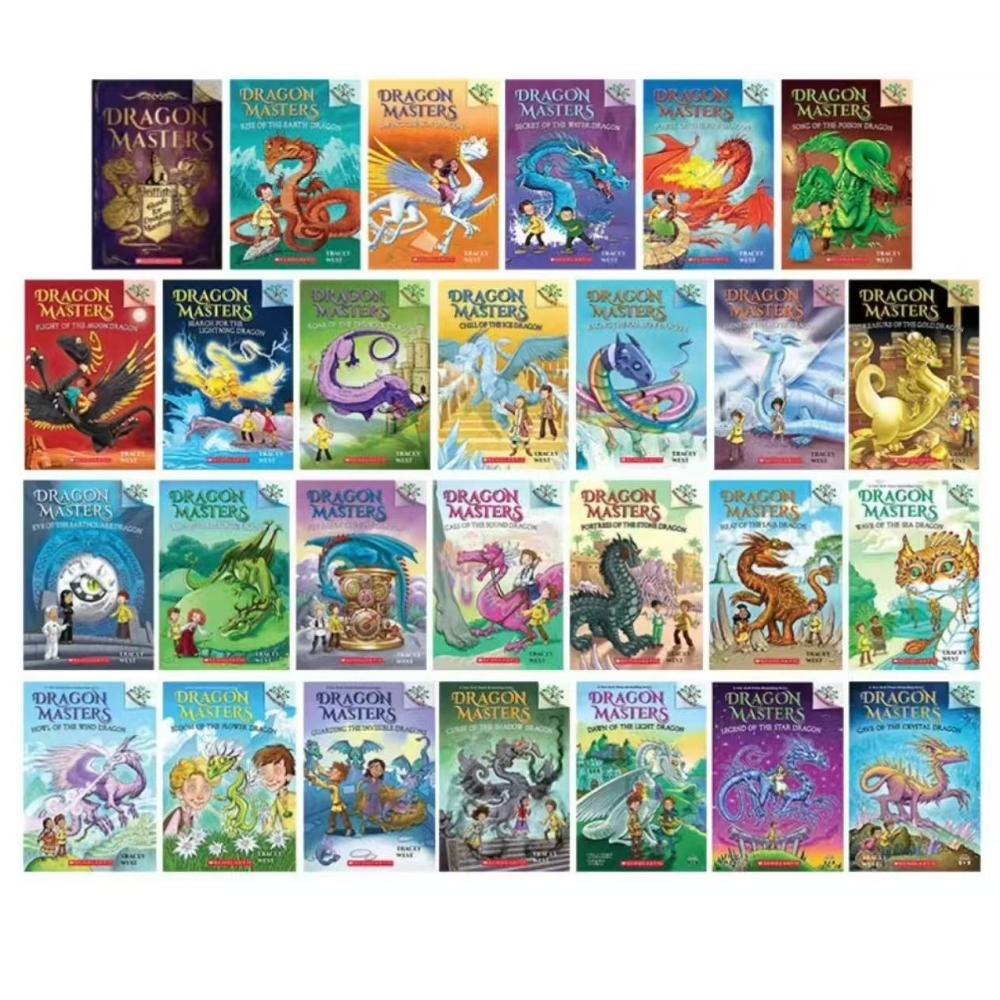 27 Books Dragon Masters English Children's Bridge Chapter Book Extracurricular Reading Material